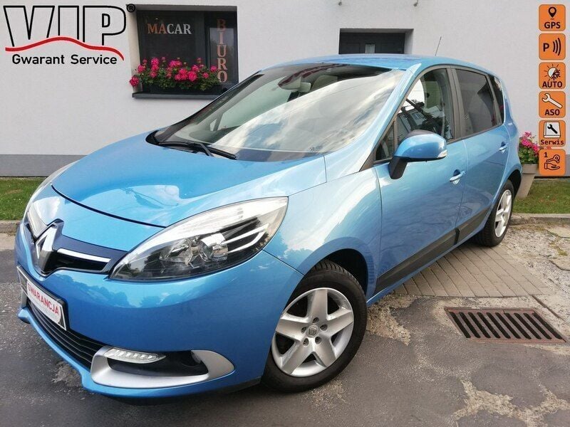 Niebieski (metalik) Używany 2013 Renault Scénic III Minivan | 22 400 zł (Uczciwa cena) - Obraz 1/4