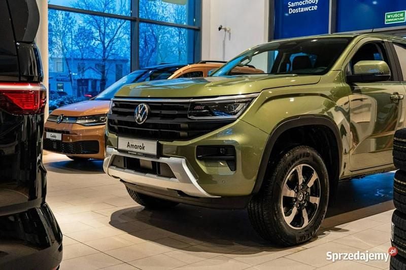 Nowe VW Amarok Life 2025 Zielony Pickup