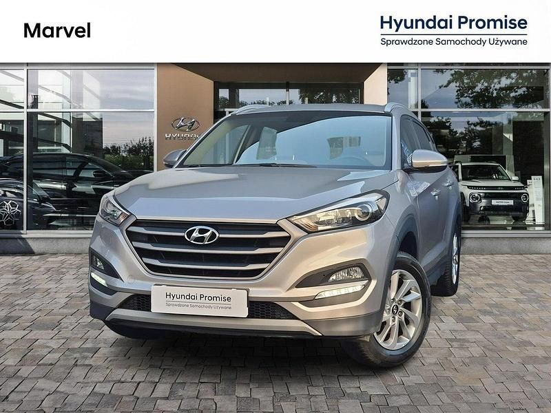 Złoty Używany 2017 Hyundai Tucson SUV | 58 000 zł (Dobra cena) - Obraz 1/4