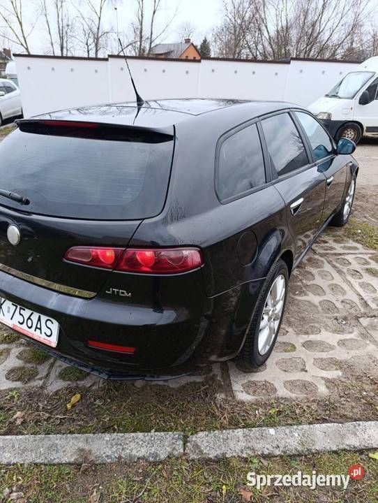 Czarny Używany 2007 Alfa Romeo 159 Sedan/Limuzyna | 9500 zł (Dobra cena) - Obraz 1/4