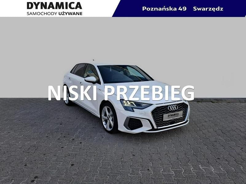 Biały Używany 2023 Audi A3 Hatchback | 118 900 zł (Drogi) - Obraz 1/4