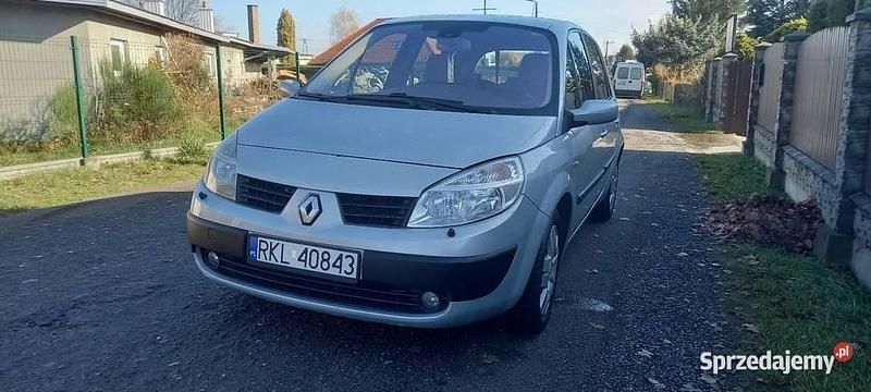 Srebrny Używany 2003 Renault Scénic Minivan | 9400 zł (Dość drogi) - Obraz 1/4