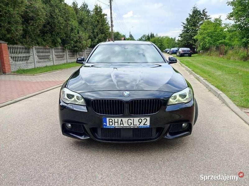 Czarny Używany 2013 BMW 535 Sedan/Limuzyna | 54 900 zł (Dobra cena) - Obraz 1/4