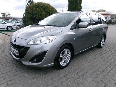Srebrny Używany 2012 Mazda 5 Minivan | 22 900 zł (Uczciwa cena) - Obraz 1/4