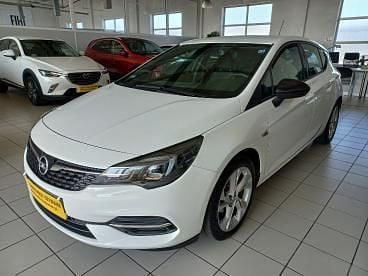 Biały Używany 2021 Opel Astra GS Line | 52 900 zł (Uczciwa cena) - Obraz 1/4