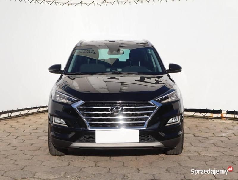 Czarny Używany 2019 Hyundai Tucson SUV | 86 999 zł (Dość drogi) - Obraz 1/4
