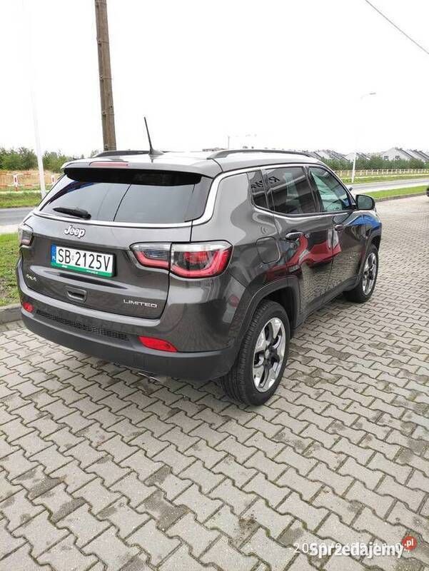 Szary Używany 2018 Jeep Compass Limited SUV | 88 000 zł (Drogi) - Obraz 1/3