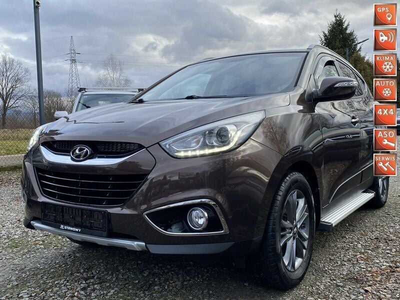 Czarny Używany 2015 Hyundai ix35 SUV | 52 700 zł (Uczciwa cena) - Obraz 1/4