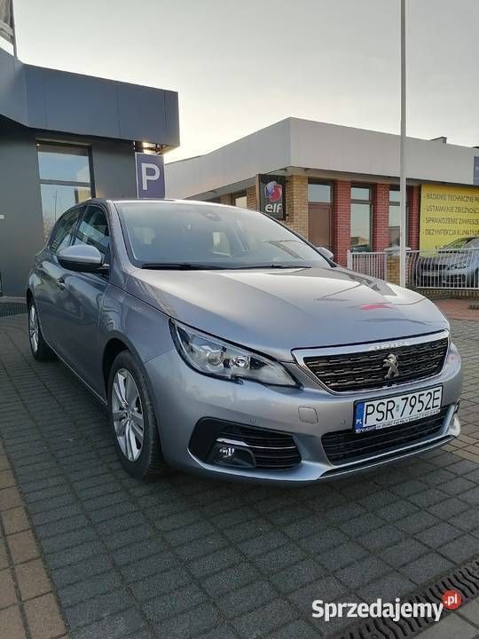 Grafitowy Używany 2018 Peugeot 308 Hatchback | 36 900 zł (Uczciwa cena) - Obraz 1/4