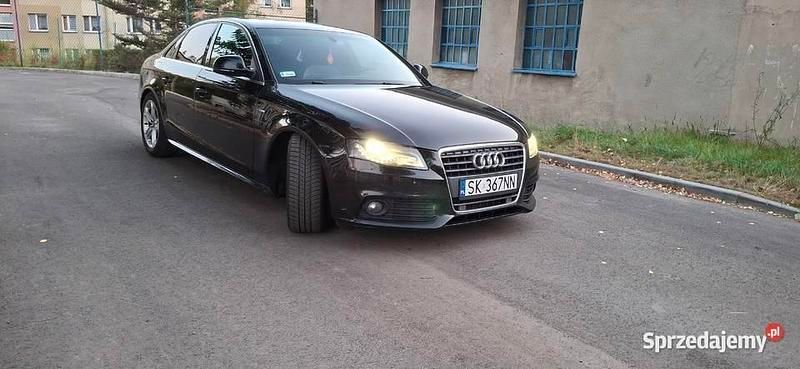 Czarny Używany 2008 Audi A4 S-Line Sedan/Limuzyna | 23 900 zł (Uczciwa cena) - Obraz 1/4
