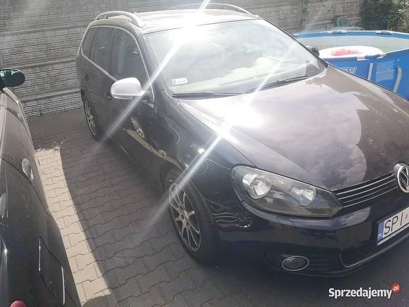 Czarny Używany 2011 VW Golf VI Kombi | 17 500 zł (Dobra cena) - Obraz 1/4