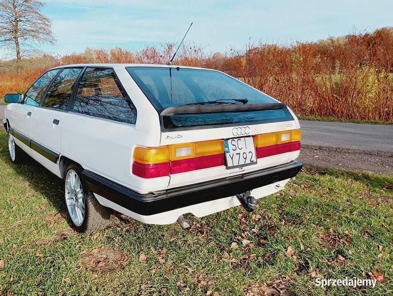 Używany Audi 100 1990 Biały Kombi