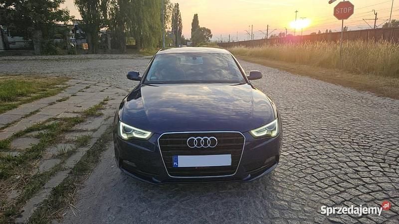 Niebieski Używany 2012 Audi A5 Sportback Coupe | 42 800 zł (Dobra cena) - Obraz 1/4