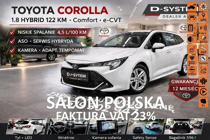 Używany Toyota Corolla 122 KM (89 kW) 2021 Biały Kombi