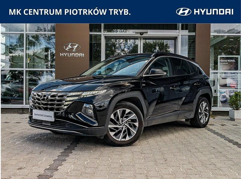 Czarny (metalik) Używany 2021 Hyundai Tucson SUV | 112 900 zł (Drogi) - Obraz 1/4