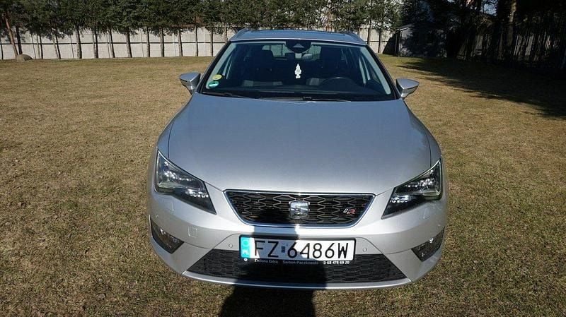 Używany Seat Leon 184 KM (135 kW) 2016 Srebrny Kombi