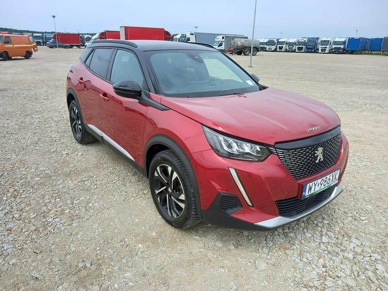 Czerwony Używany 2023 Peugeot 2008 SUV | 51 700 zł (Super Cena) - Obraz 1/4