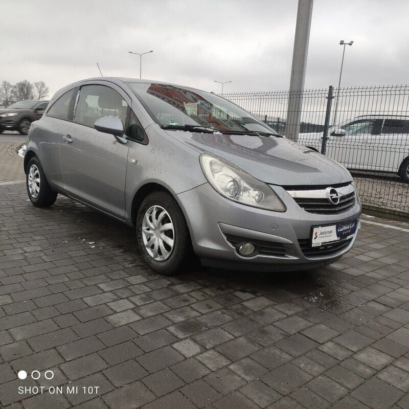 Szary Używany 2009 Opel Corsa Hatchback | 13 500 zł (Drogi) - Obraz 1/4