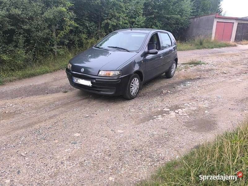 Grafitowy Używany 2001 Fiat Punto Hatchback | 2600 zł (Uczciwa cena) - Obraz 1/4