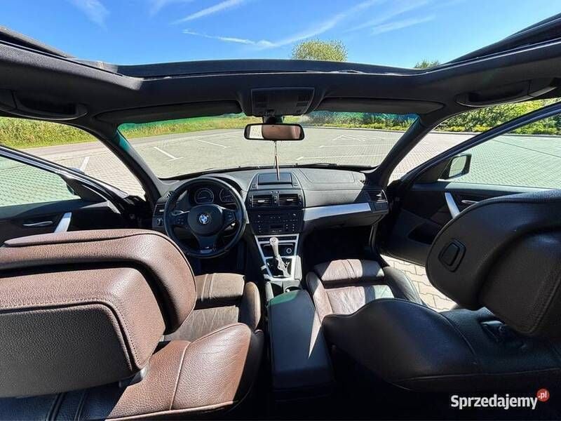 Czarny Używany 2007 BMW X3 SUV | 46 500 zł - Obraz 1/4