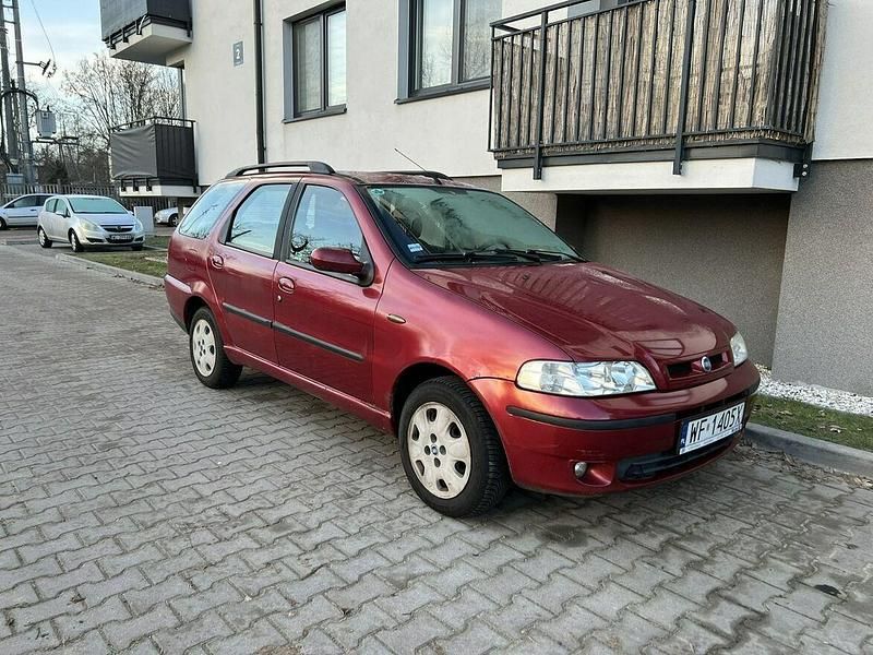 Używany Fiat Palio 80 KM (58 kW) 2002 Czerwony Kombi