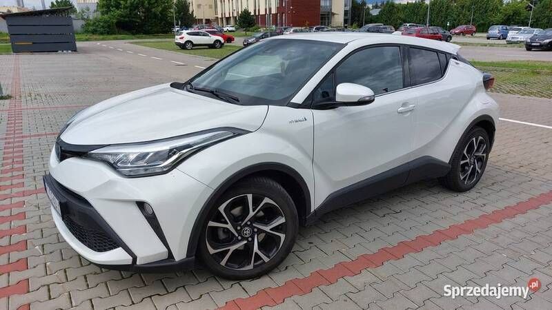 Biały Używany 2021 Toyota C-HR Style SUV | 128 900 zł (Drogi) - Obraz 1/4