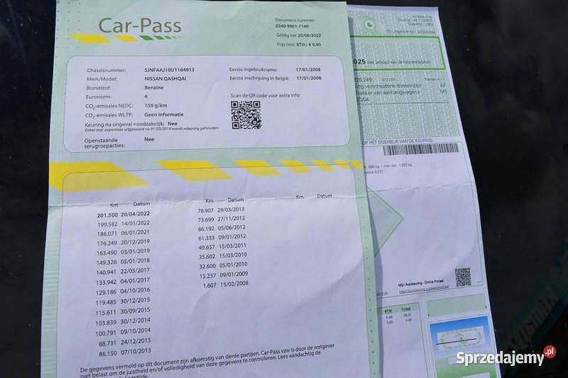 Używany Nissan Qashqai 114 KM (83 kW) 2008 Szary (metalik) SUV