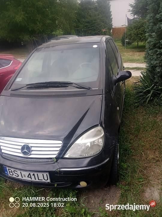 Czarny Używany 2002 Mercedes A170 Sedan/Limuzyna | 1000 zł (Dobra cena) - Obraz 1/4
