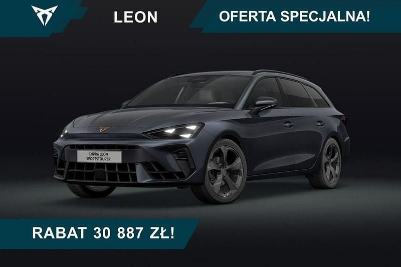Nowe Cupra Leon 150 KM (110 kW) 2025 Grafitowy (metalik) Kombi