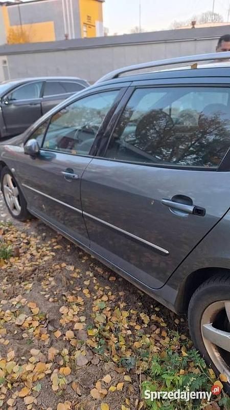 Niebieski Używany 2005 Peugeot 407 Kombi | 3800 zł (Super Cena) - Obraz 1/4