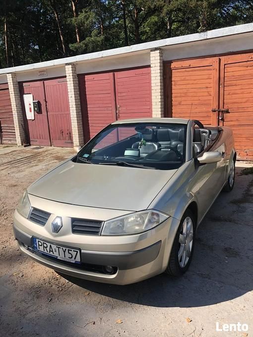 Żółtozłoty Używany 2005 Renault Mégane Cabriolet Kabriolet | 8900 zł - Obraz 1/4
