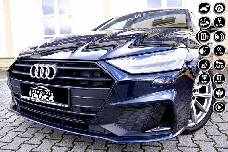 Inny kolor Używany 2019 Audi A7 S-Line Hatchback | 162 900 zł (Super Cena) - Obraz 1/4