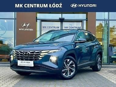 Niebieski Używany 2024 Hyundai Tucson SUV | 109 900 zł (Uczciwa cena) - Obraz 1/4