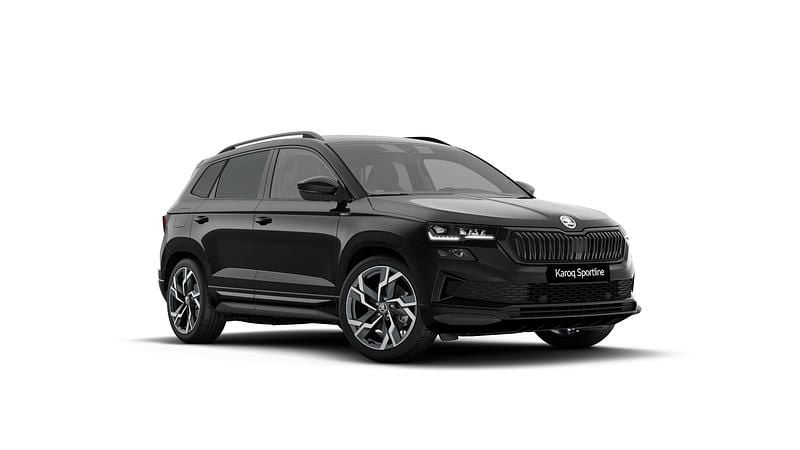 Czerń magic metalizowany Nowe 2026 Skoda Karoq SportLine SUV | 174 700 zł (Uczciwa cena) - Obraz 1/4