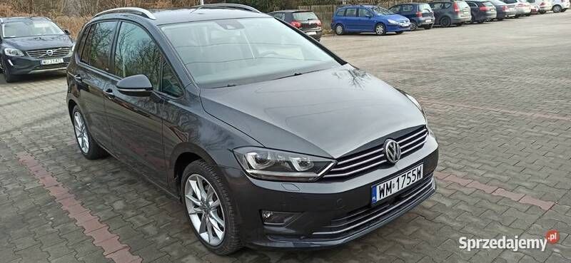 Grafitowy Używany 2016 VW Golf Sportsvan Allstar Minivan | 54 900 zł (Uczciwa cena) - Obraz 1/4