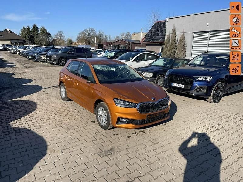 Używany Skoda Fabia 95 KM (69 kW) 2025 Pomarańczowy (metalik) Hatchback