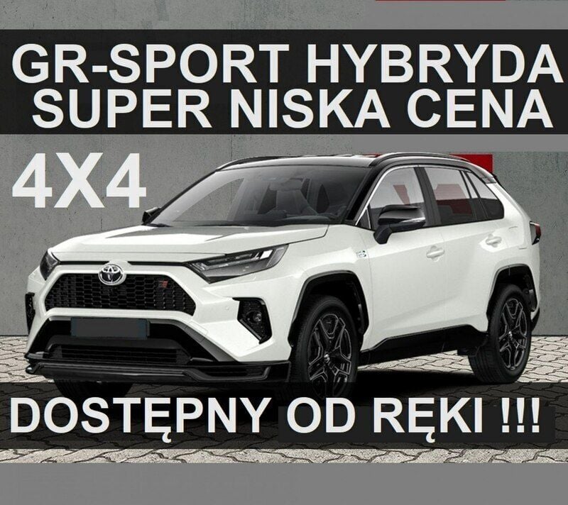 Biały Nowe 2024 Toyota RAV4 Hybrid Sport SUV | 203 500 zł (Uczciwa cena) - Obraz 1/4