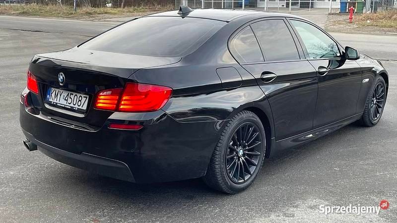 Używany BMW 528 Shadowline 2011 Czarny Sedan/Limuzyna