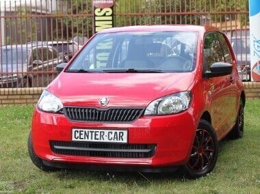 Czerwony Używany 2014 Skoda Citigo Hatchback | 16 999 zł (Super Cena) - Obraz 1/4