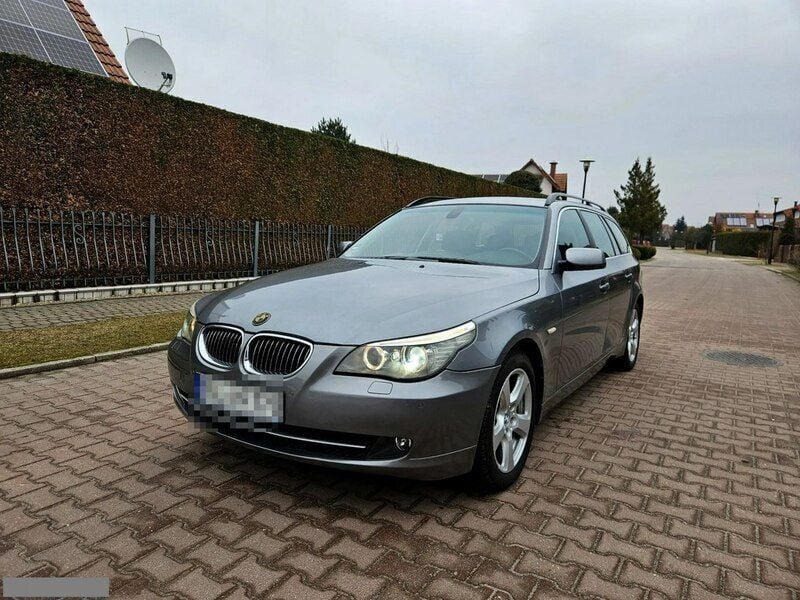 Szary (metalik) Używany 2008 BMW 530 Kombi | 18 800 zł (Dobra cena) - Obraz 1/4