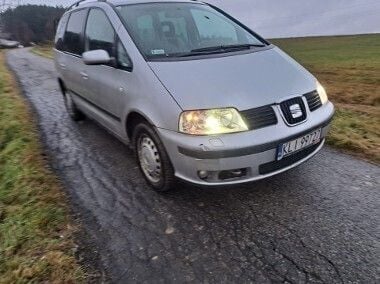 Srebrny Używany 2008 Seat Alhambra Minivan | 3990 zł (Dobra cena) - Obraz 1/4