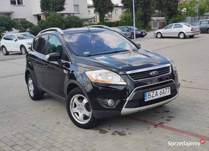 Czarny Używany 2010 Ford Kuga SUV | 33 999 zł (Dość drogi) - Obraz 1/4