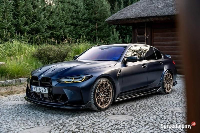 Niebieski Używany 2022 BMW M3 Competition Edition Sedan/Limuzyna | 339 777 zł (Uczciwa cena) - Obraz 1/4