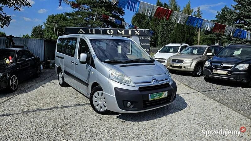 Srebrny Używany 2009 Citroën Jumpy Minivan | 24 900 zł (Uczciwa cena) - Obraz 1/2