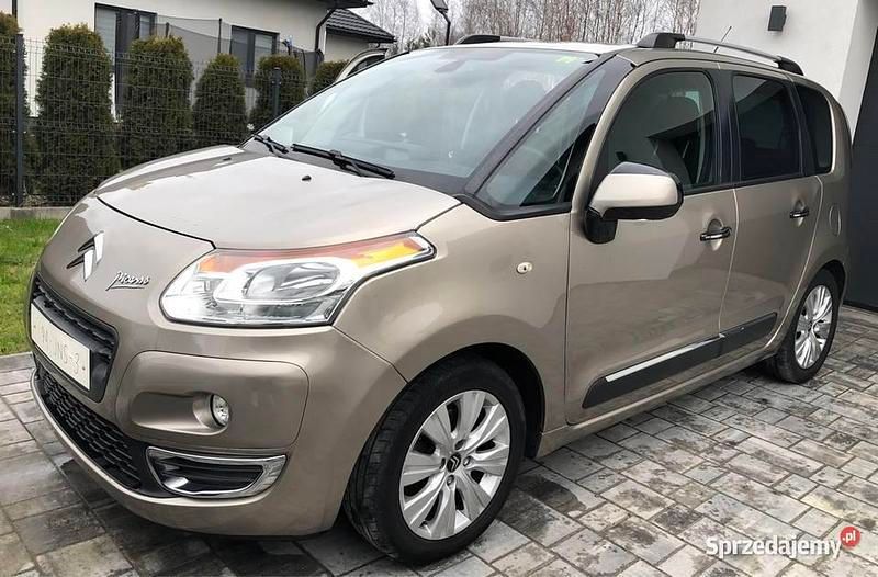 Używany Citroën C3 Picasso 2010 Brązowy Minivan
