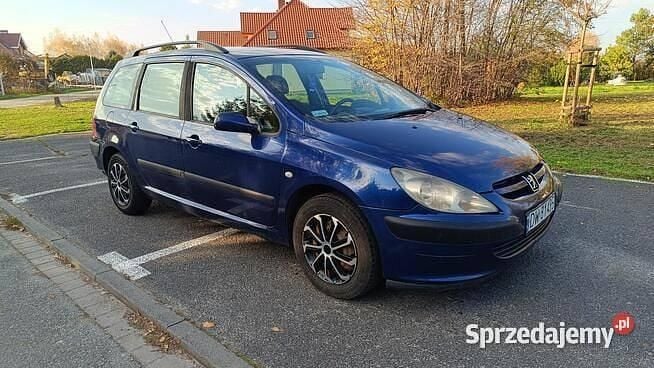 Granatowy Używany 2005 Peugeot 307 Kombi | 2400 zł (Dobra cena) - Obraz 1/4