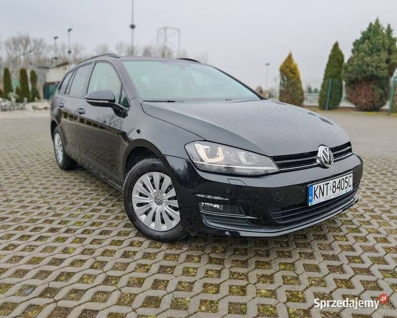 Czarny Używany 2016 VW Golf VII Kombi | 30 700 zł (Dobra cena) - Obraz 1/4