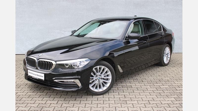 Black 2 Używany 2019 BMW 520 Luxury Line Sedan/Limuzyna | 129 900 zł (Uczciwa cena) - Obraz 1/3