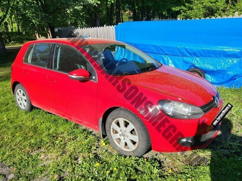 Czerwony Używany 2012 VW Golf VII Hatchback | 20 800 zł (Super Cena) - Obraz 1/4