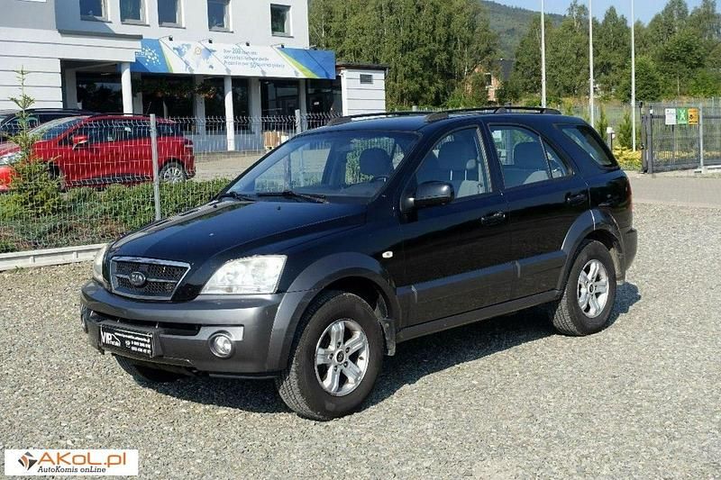Czarny Używany 2005 Kia Sorento SUV | 16 900 zł - Obraz 1/1